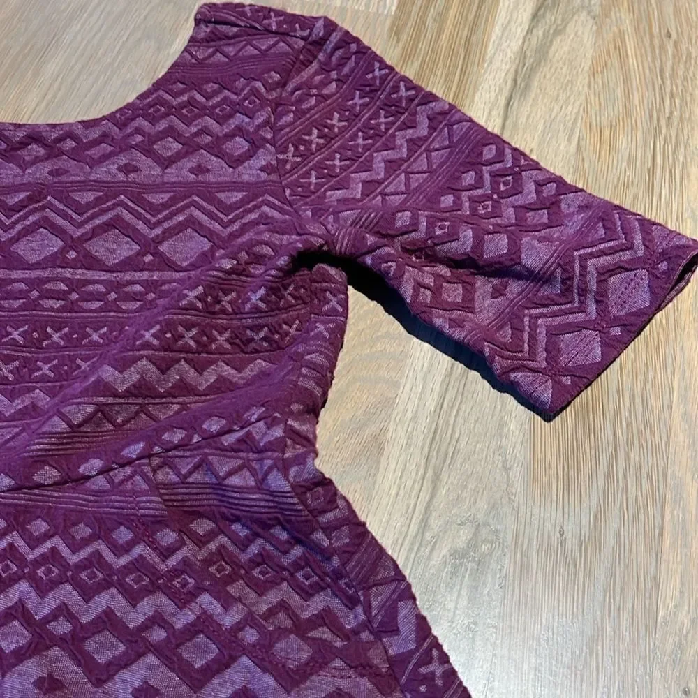 Gymboree Scoop Neck Geometric Dress Size 8